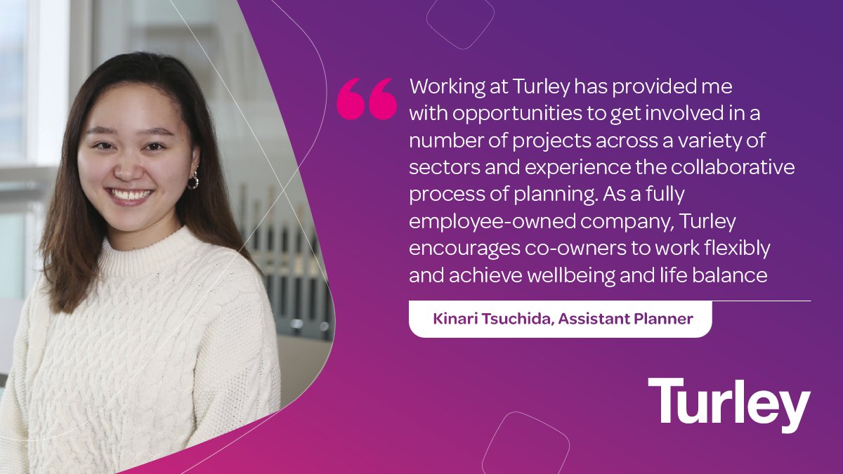 Applications for the September 2023 intake to our graduate programme close this Sunday (4th December). There’s still time to find out more, including how to apply, at turleygraduates.co.uk. 
#turleygraduates #planningjobs