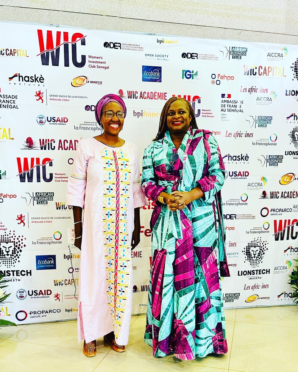 Great to see all the sisters. All about #empowerment and building resources! Women's #Investment Forum -with WIC founding members &amp; management team, women investors, beneficiaries and women entrepreneurs… kudos! <a href="/WIC_Senegal/">WIC Sénégal</a> <a href="/Naboufall/">Nabou Fall</a> <a href="/CGFbourse/">CGF</a> <a href="/evydioh/">evelyne dioh</a> <a href="/TallEveline/">Eveline Tall</a> #Senegal