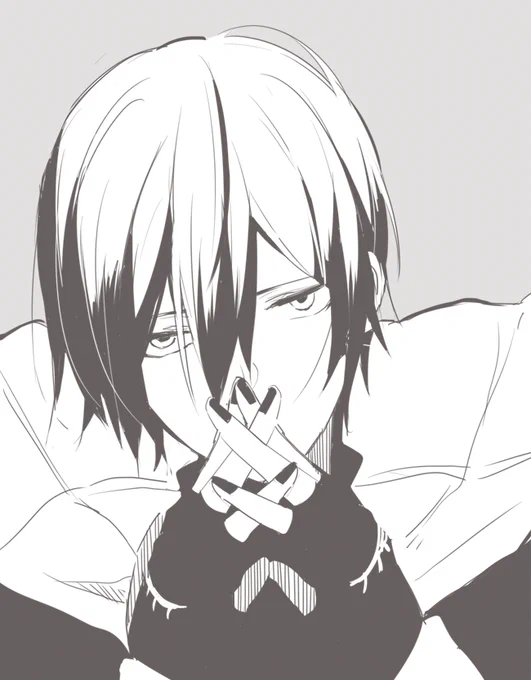 #今月描いた絵を晒そう 
カラーがほぼありませんわ～～～～!!!!(繁忙期限界お嬢様) 