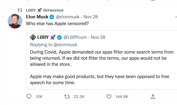 PrimulaClinic's tweet photo. Podczas covida Apple zażądał, aby nasze wyniki wyszukiwania filtrowały przed zwrotem niektóre frazy. Zagrożono nam, że jeśli tego nie zrobimy nasza aplikacja nie będzie obecna w Applestore.

!!!
Dokładnie tak samo było niemal w KAŻDEJ DZIEDZINIE życia. Dlatego większość milczała https://t.co/JX9Qlz53x8