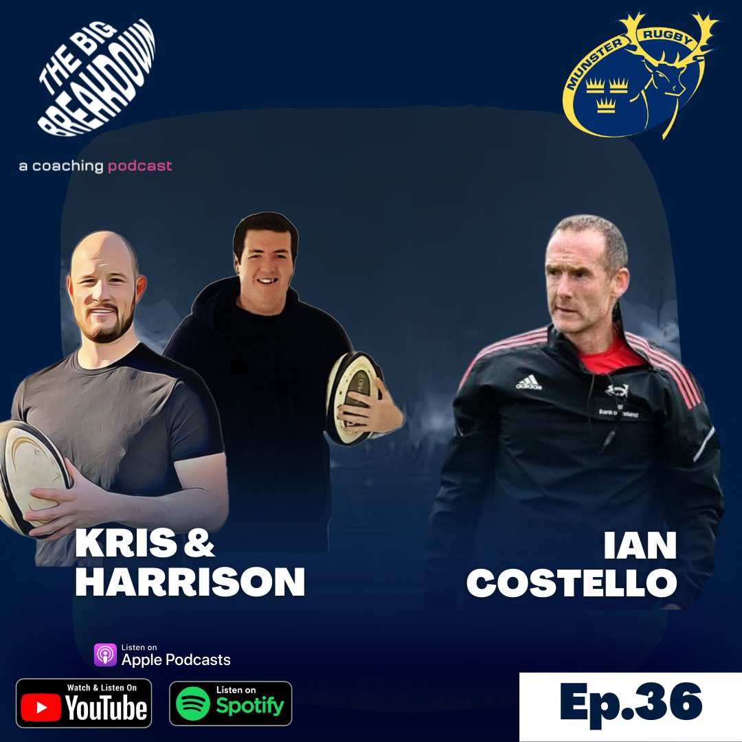 OUT NOW | Ep.36 The Pathway in Action: Munster Rugby with Ian Costello

Watch/Listen to our chat with <a href="/IanCostello1/">Ian Costello</a> by following this link 👇👇

linktr.ee/TheBigBreakdow…

#talentdevelopment #pathway