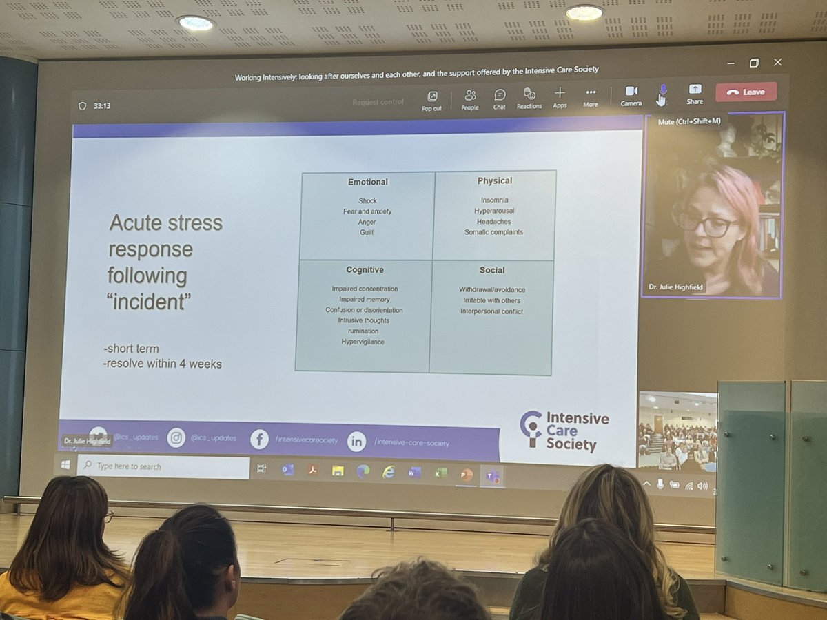The legend that us <a href="/DrJulie_H/">Dr Julie Highfield</a> reminding us of the normal responses to incidents at work on ICU… hugely relevant for us <a href="/UHS_CritCare/">UHS Critical Care</a> and the wider ICU community right now 🙌

#tvwccn