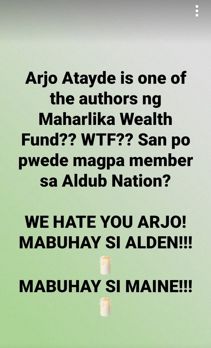 Anung meron? Bakit me pagganito ngaun? 

#BOYCOTTMZETxAPTxGMA645