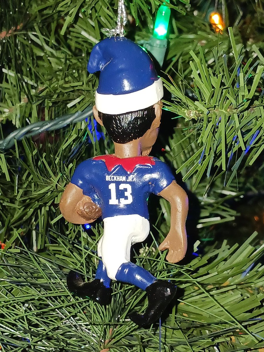 jdub197736's tweet photo. @NYG_Nation10 @obj @NYG 
Hey @obj once a Giant always a Giant Still have your #xmas #ornament and put you first on my tree Hope you and your Family and all of My G-Men Family a merry x Mas 😊 #obj I wonder if you even have or know about this ornament 😆 wife got it 4 me xmas https://t.co/NtcWQFydIe