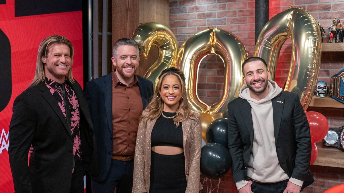 From 2019 to now - happy 200th episode, @WWETheBump! Congratulations to Kayla, @TheMattCamp, @BodieIsRyan, and everyone working behind the scenes for over 3 years bringing the @WWEUniverse the best from all around @WWE!