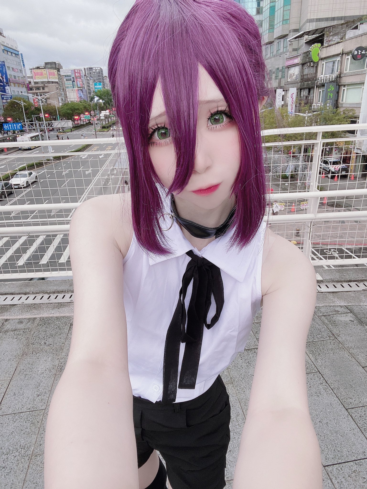 チェンソーマンレゼコスプレ ヘルメットのみオーダーメイド