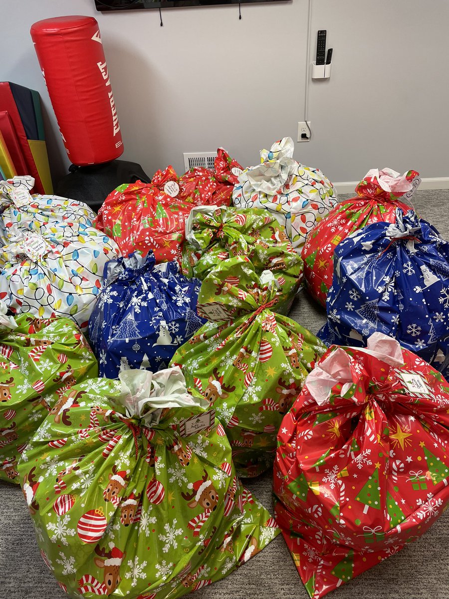 Started to pack all my students presents! Can’t wait until I see their faces on Monday! Thanks to everyone who donated!