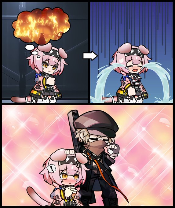 Sad Cats and Masked Men

#Arknights #明日方舟 #アークナイツ #명일방주 