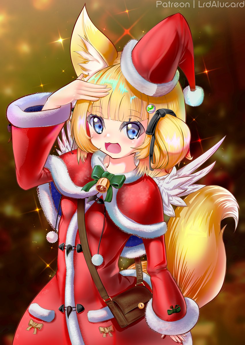 lrdarucard's tweet photo. Winner of my Art Raffle requested a drawing from Mint / #Hakka / #薄荷 a #Vtuber  from Japan..

You can find her twitter here: @310blank_mint  

#MerryChristmas https://t.co/39JjVUQg4X