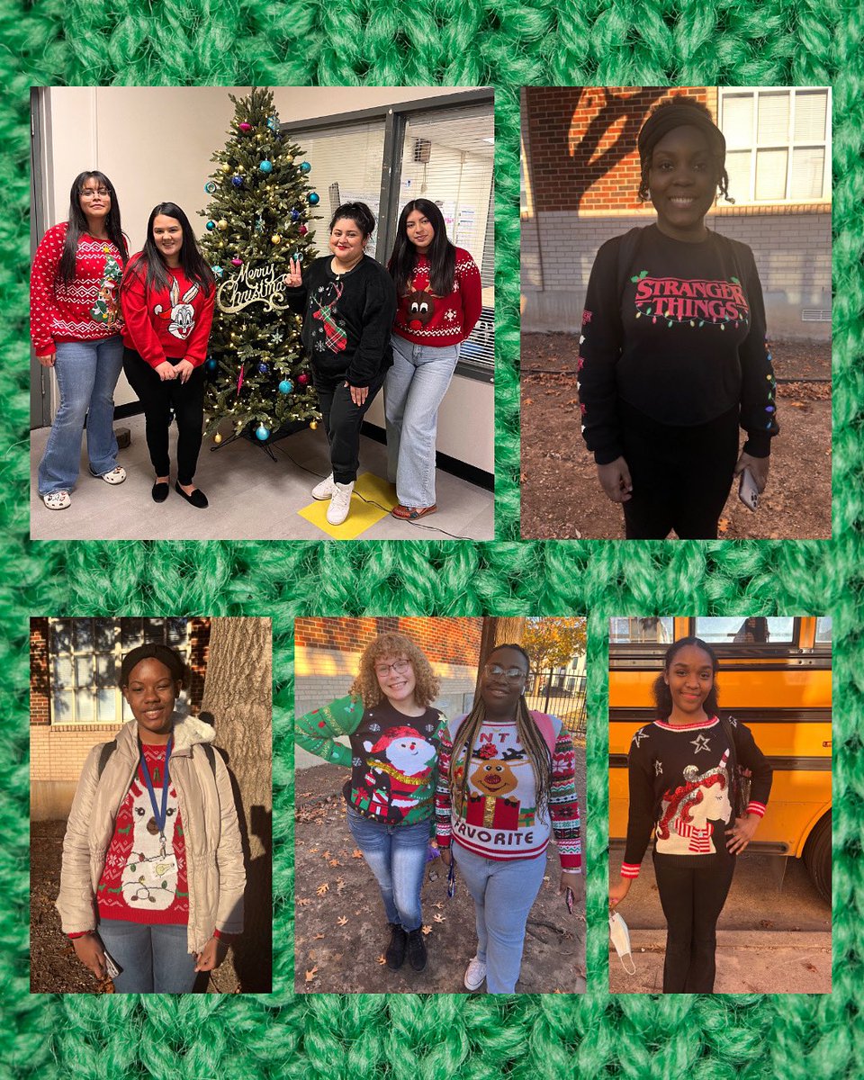 IDEA_at_Fannin's tweet photo. I.D.E.A got tacky in ugly holiday sweaters today for the #WinterCountdown https://t.co/qBoj6TBP3d