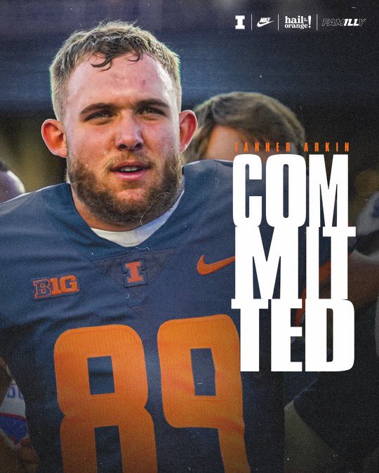 Honored to announce my commitment to the University of Illinois! Thank you to Coach @BretBielema and the rest of the coaching staff for this amazing opportunity!! #HTTO #famILLy