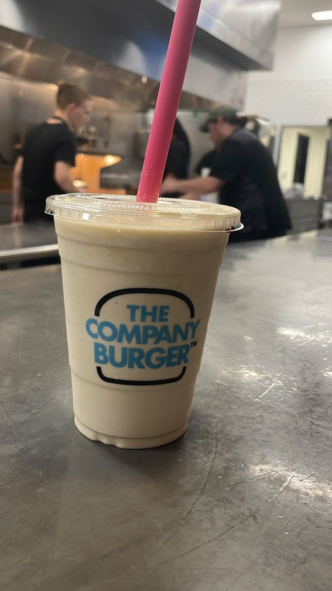 99%joy☺️1%meh😑 (@crazyrefromla) on Twitter photo Tornado perk, no power, but damn the <a href="/CompanyBurger/">The Company Burger</a> Burger is offering a boozy eggnog shake, holy flying cows Tornado perk, no power, but damn the <a href="/CompanyBurger/">The Company Burger</a> Burger is offering a boozy eggnog shake, holy flying cows