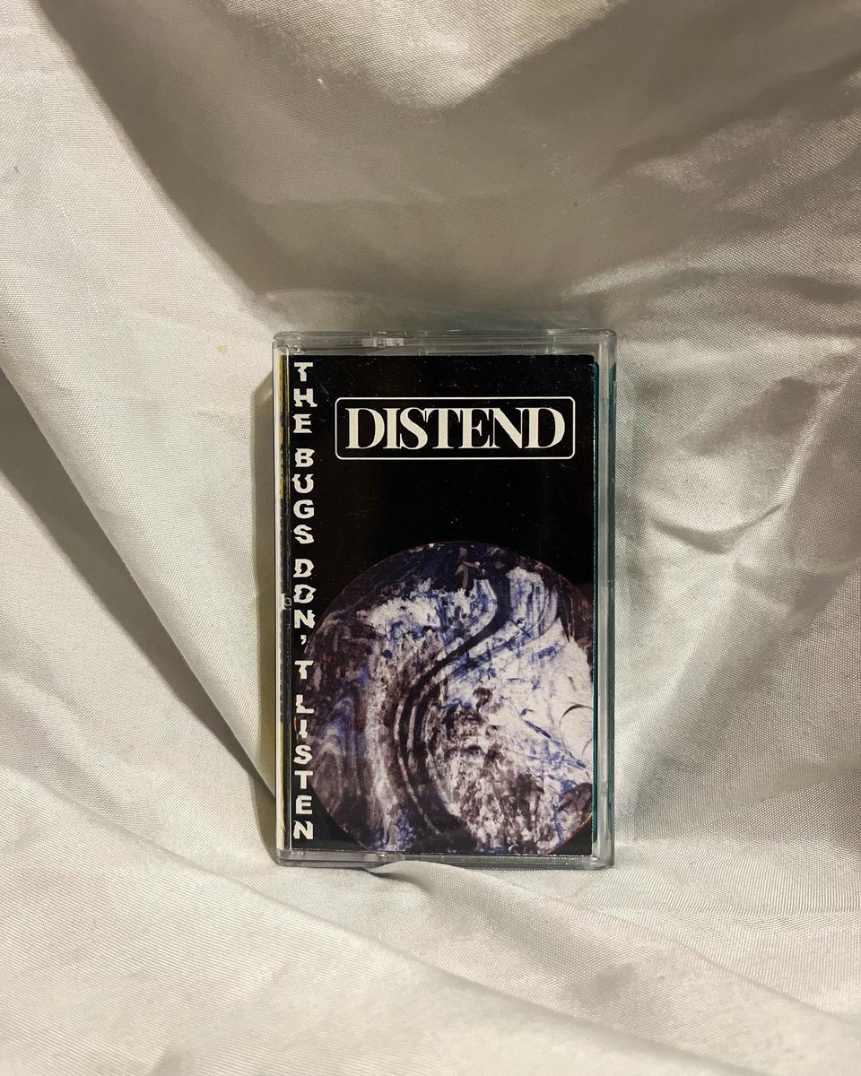 We will be posting a small amount of our release “the bugs don’t listen” on our merch site this coming Friday. 

This is a limited edition item, printed on translucent forest green, with an alternate cover art. Only 25 of these were made.

Link will be in bio.