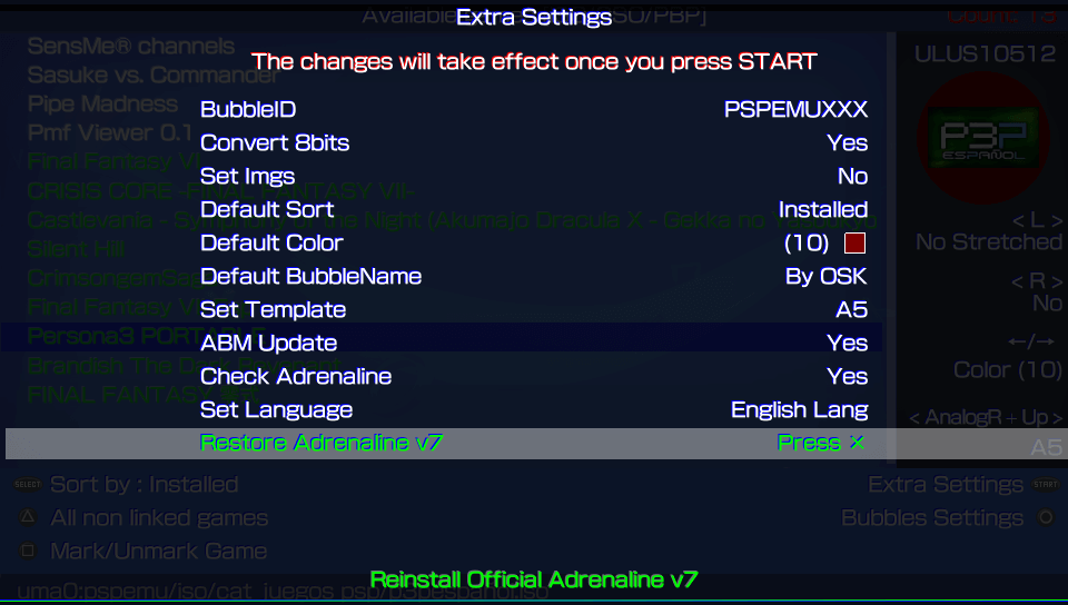 WikiVita's tweet photo. The Wiki Homebrew Vita Added New Content!
Adrenaline Bubbles Manager by ONElua Team
- Version: 6.17
- Create/ organize direct adrenaline bubbles.
You can download with Wiki Vita Homebrew Browser,
More info available here: https://t.co/IFLNXCCIOu
#WikiVita https://t.co/AMnDMfWdOp