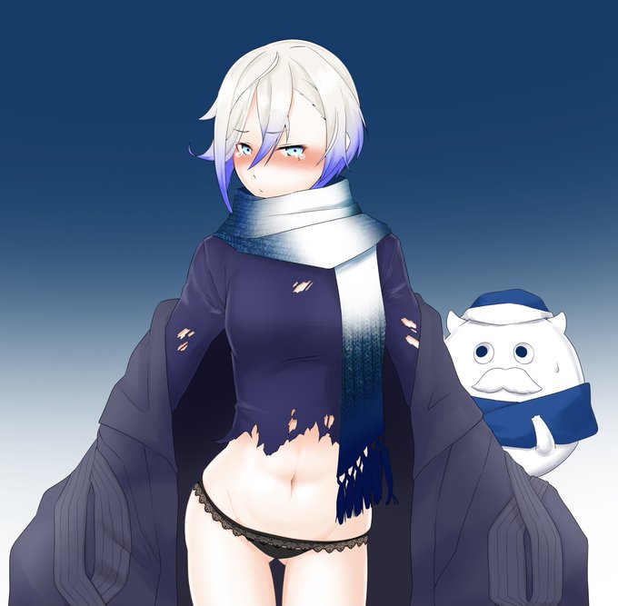 ジャンバールの中破グラの脚の露出の仕方…袖で隠してる後ろの想像が捗りますねぇ

謎生物(仮称)の退いてる差分はこちら
https://t.co/R0Y2BMCWNZ 