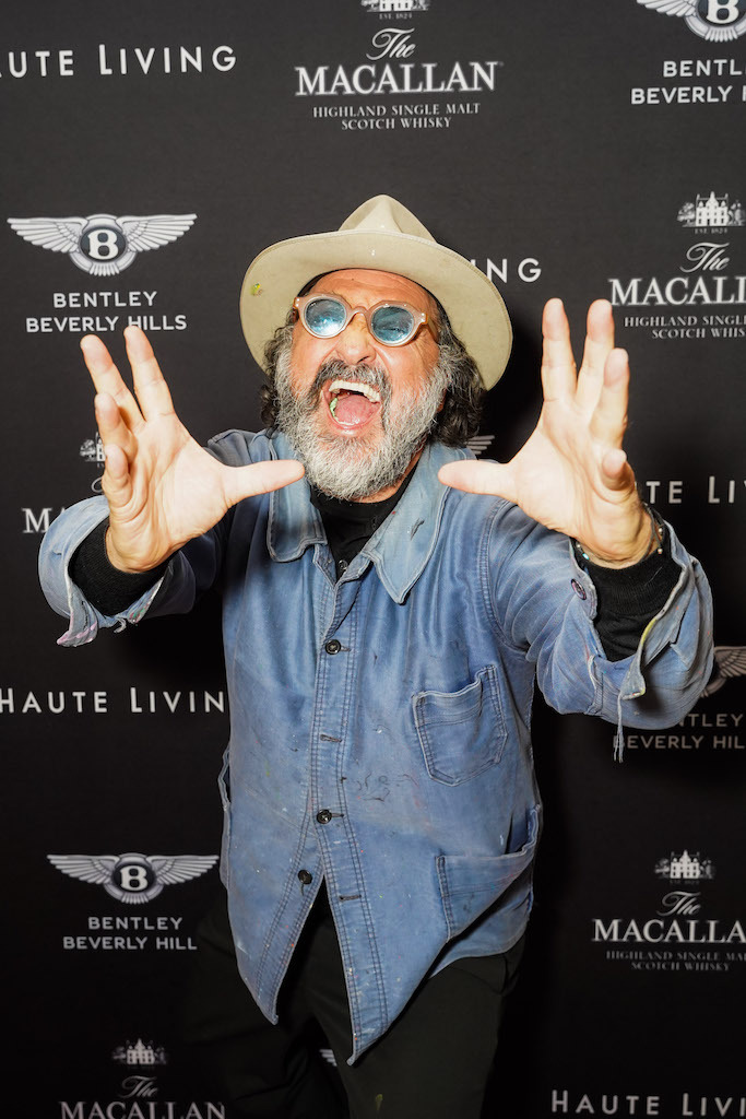 Haute Living Celebrates Mr. Brainwash with The Macallan and Bentley Beverly Hills