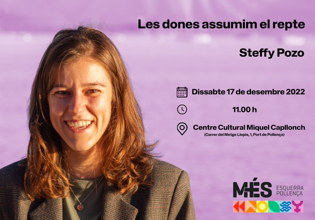 mes_pollenca's tweet photo. El futur el construïm nosaltres, la ciutadania. El camí i el canvi l'hem de fer amb la col•laboració de tots plegats. Ara i aquí, amb il·lusió, compromís i responsabilitat assumim el repte amb les meves companyes per aconseguir una batlia al servei de les persones. https://t.co/J2jMLg8Vkh
