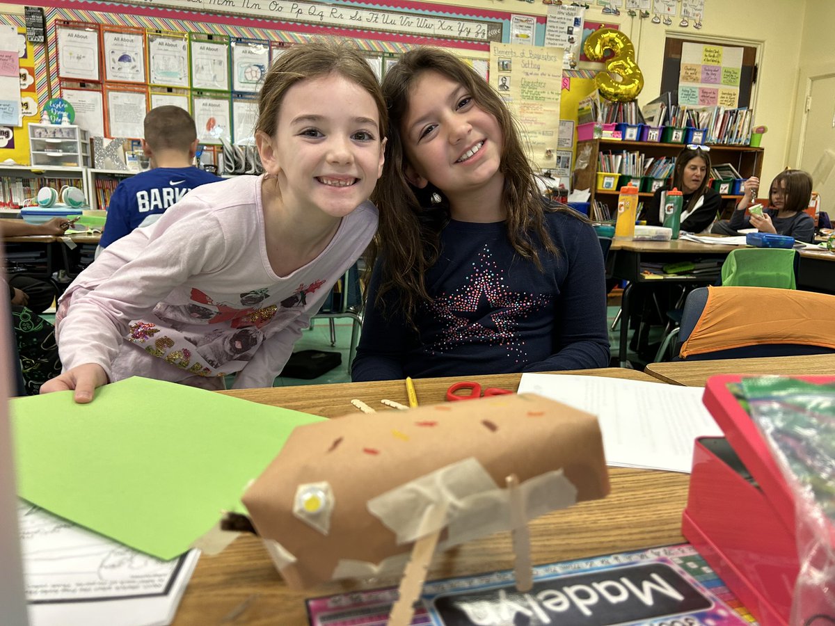 Do you think you could create survival adaptations against an invasive species? These <a href="/MarionStreetLyn/">Terry Macchia</a> students can! #flightschool #projectbasedlearning #steam #stem #engineers