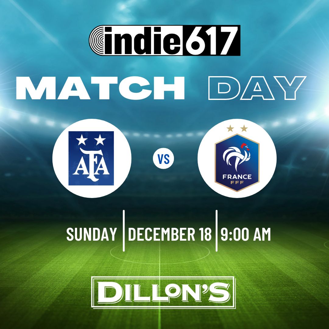 Join <a href="/indie617/">indie617</a> at <a href="/DillonsBOSTON/">Dillon's Boston</a> this Sunday starting at 9 am for our Argentina vs. France watch party! #ARGvFRA