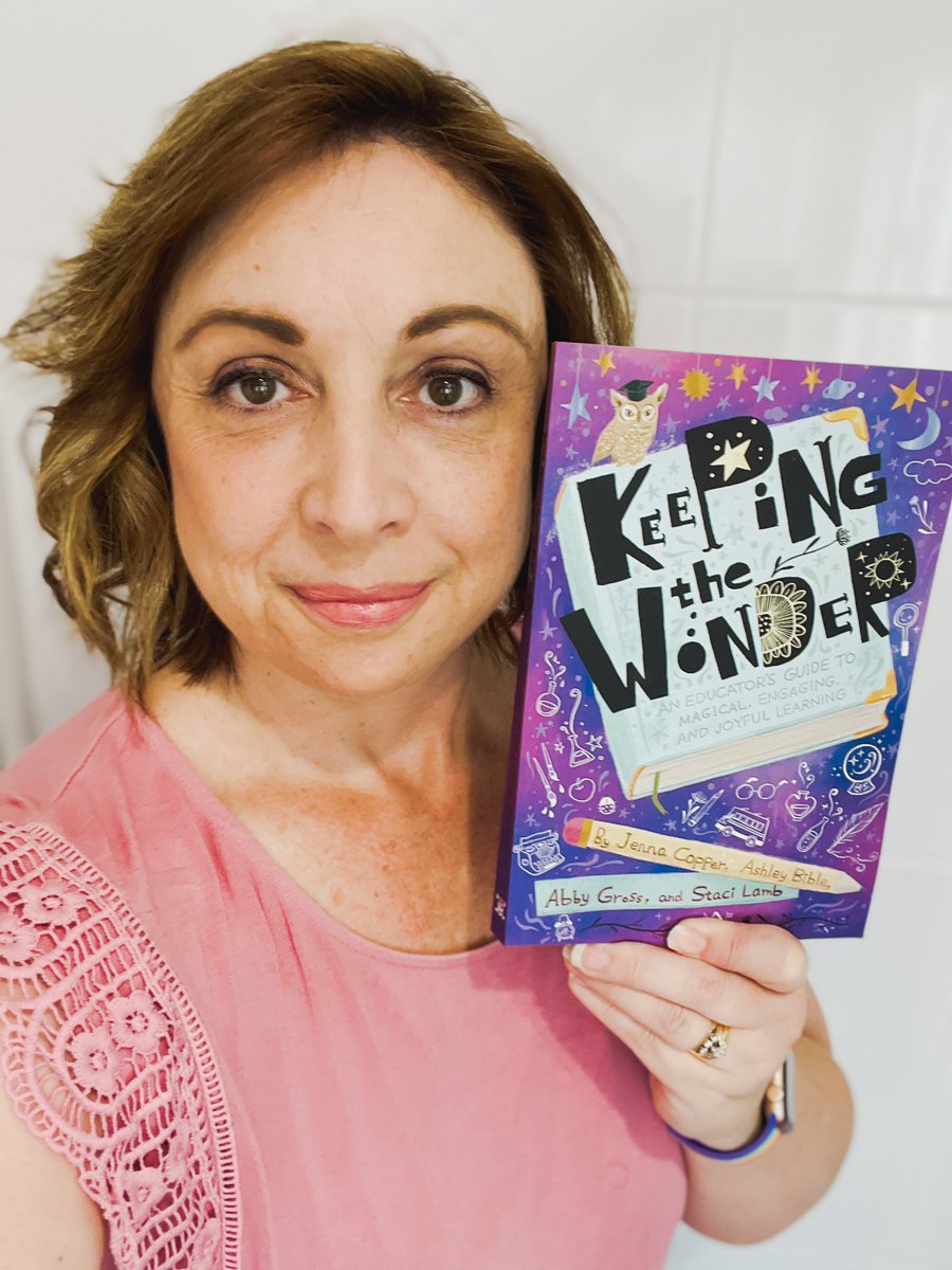 With a change of school and return to the littles, my focus is going to be on student engagement and #keepingthewonderbook by @DrJennaCopper @writeonwmissg @EngagingStaci @BLDGBookLove is my first school holiday read! 

#keepingthewonder #tlap #dbcincbooks #tlapdownunder