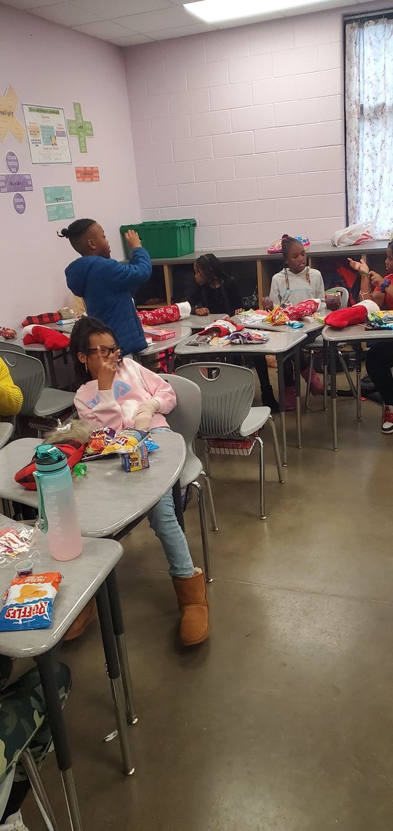 Students enjoyed their Christmas party. #BPinspired