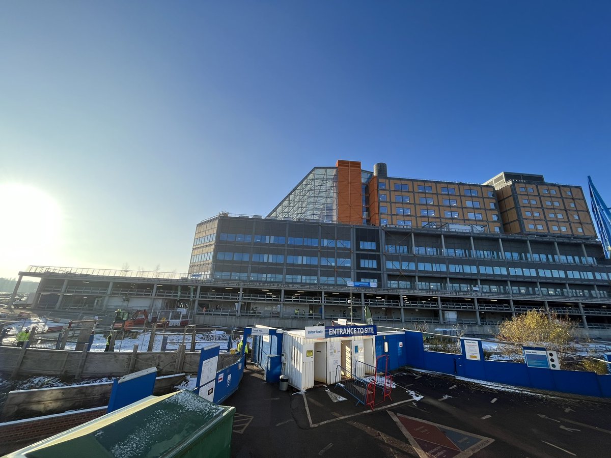 DanLuttmer's tweet photo. After yesterday at #NewHospitalProgramme #NHP #IndustryDay I spent today at work on one of our local #Birmingham @StrideTreglown #NHP schemes @MidlandMetUH reviewing how we continue to deliver #NECSupervisor duties https://t.co/dwqQsmjx4a