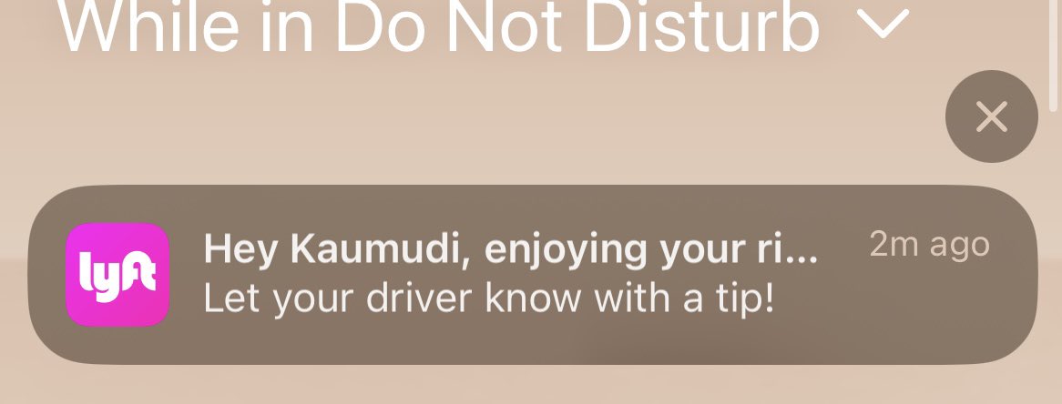 kamoods's tweet photo. lyft i was in just got rear ended and i immediately got this notif https://t.co/To9OBtcyoH