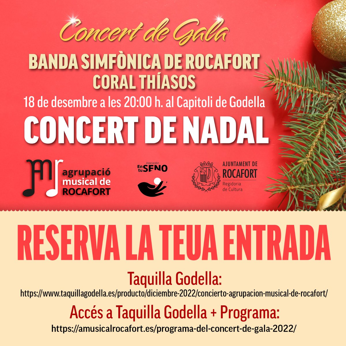 No solo vivimos de Rock&amp;roll. Nos encanta toda la música y más si viene de la AMR. Nos vemos el domingo para disfrutar y de paso invertir en 💛vida , por que la #investigacción va de eso, de ayudar a los investigadores a que nos curen. Reservad entrada.🤘👩🏻‍⚕️+🎸🎶🎺🎻🎹🥁🎷+🔬=💚