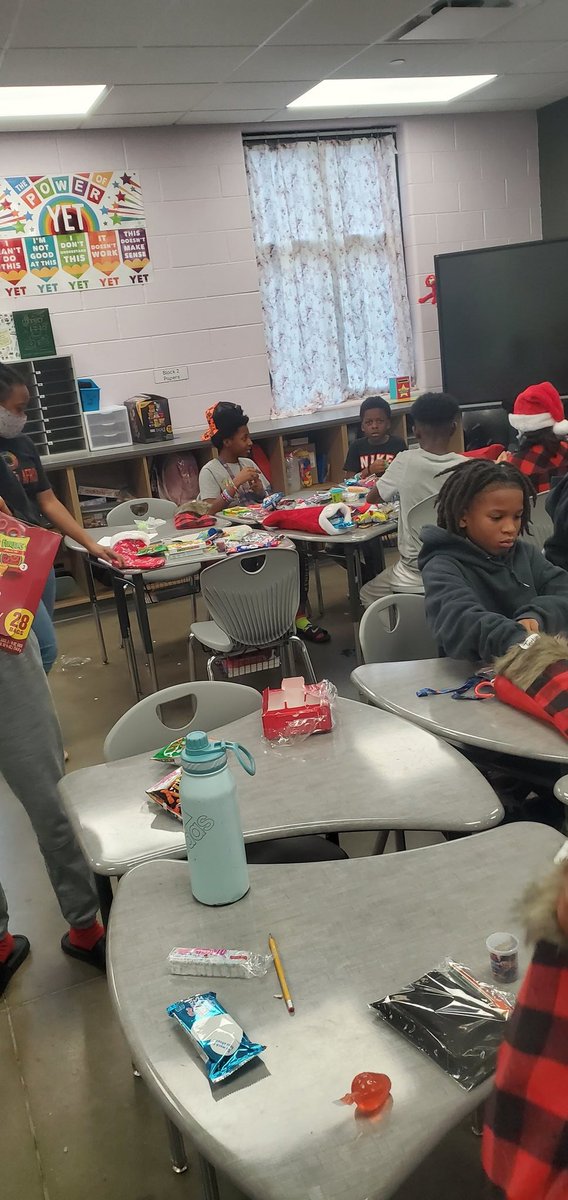 Students enjoyed their Christmas party. #BPinspired