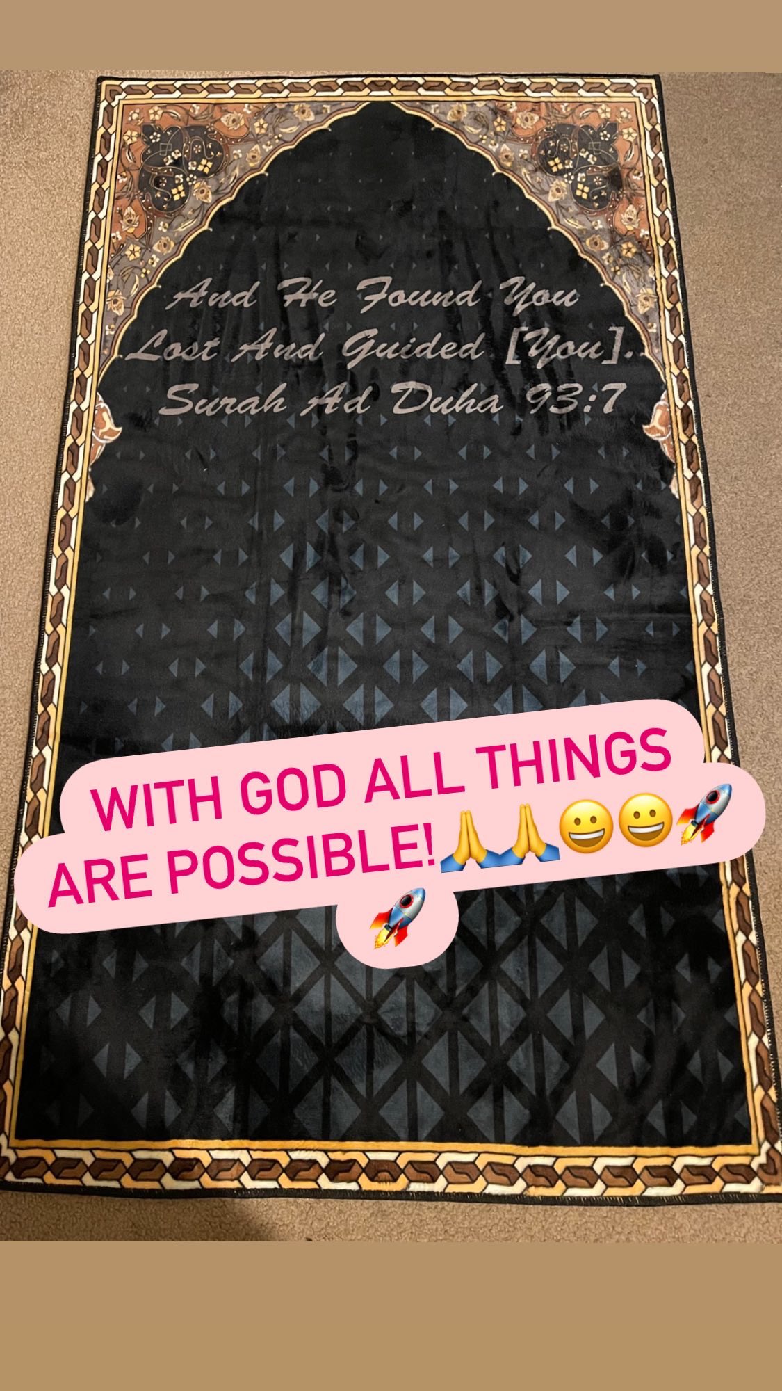 Prayer Mat Name In English