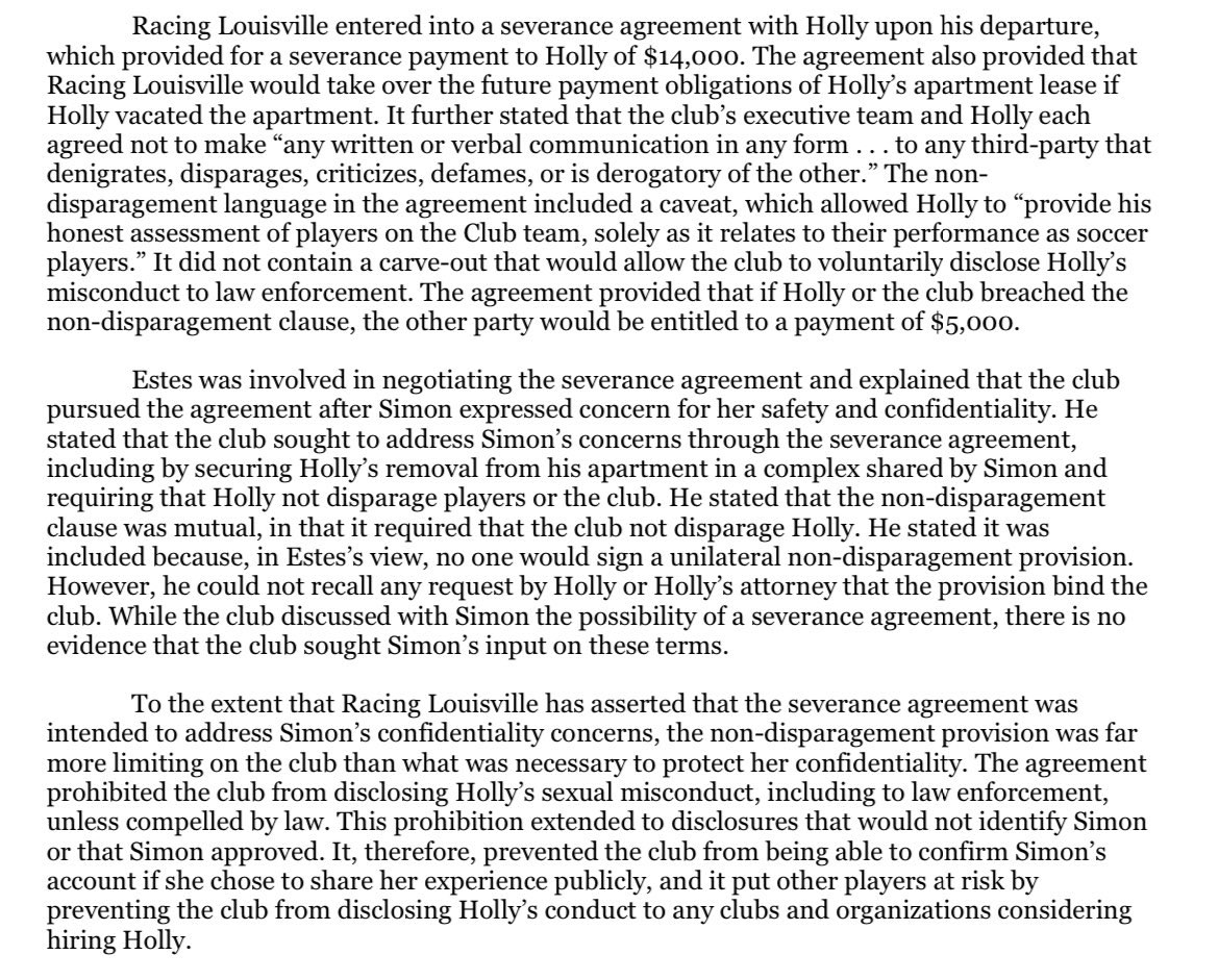 amberwillwarren's tweet photo. They lost more hiding behind this agreement than they would have by being honest. 

And if $5,000 is enough to keep their mouth shut, how broke are they? Maybe that's why they could only fly the guys out the day before the championship. I bet jet lag wasn't a factor in that loss. https://t.co/r5lJzLlDP5