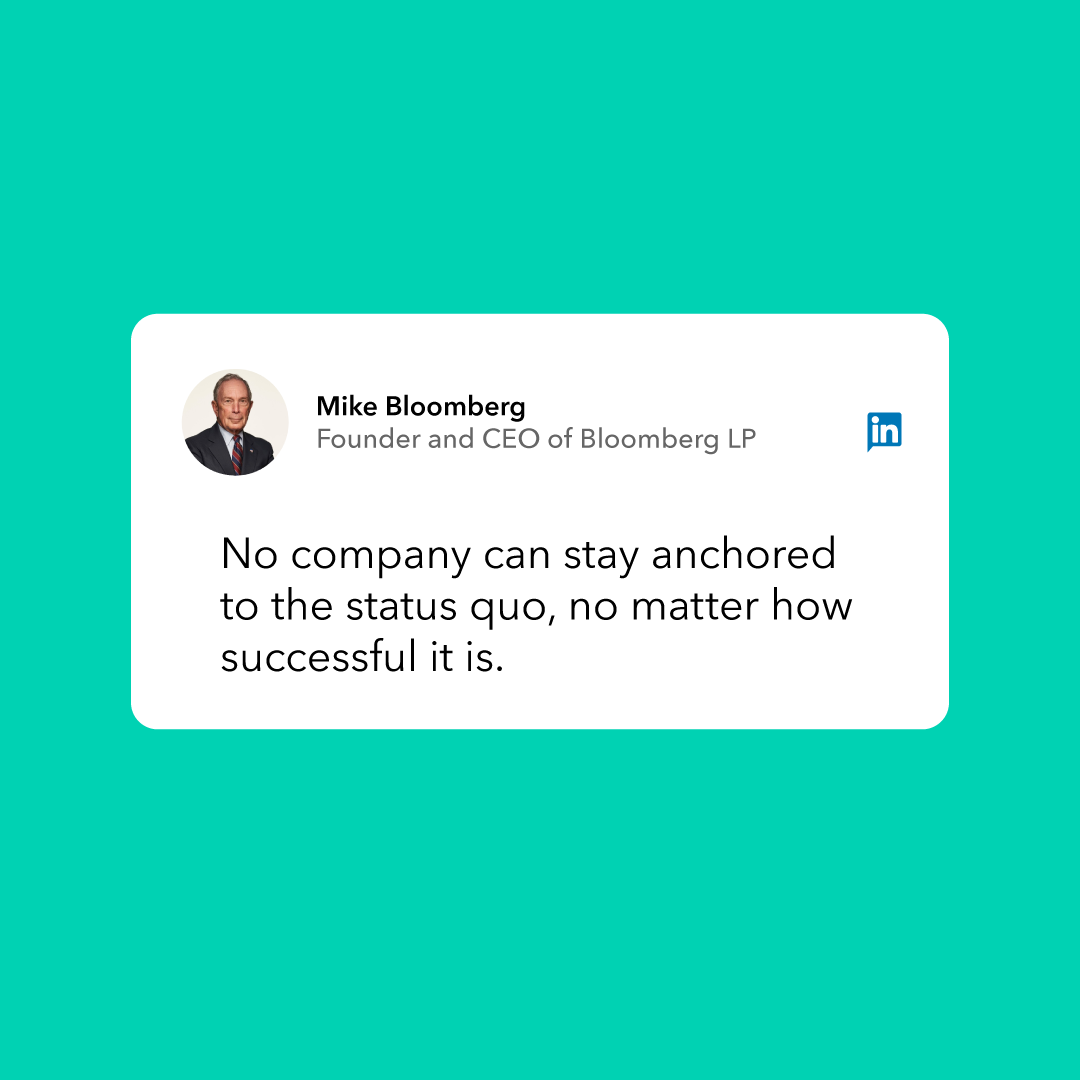 Bloomberg's tweet photo. Words from @MikeBloomberg ✍️ https://t.co/B5hkuyZ73q