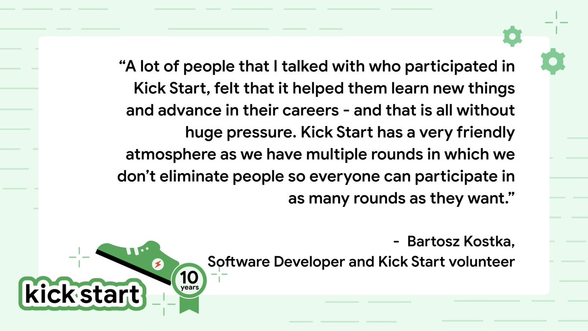 A Decade of Kick Start - Google for Developers