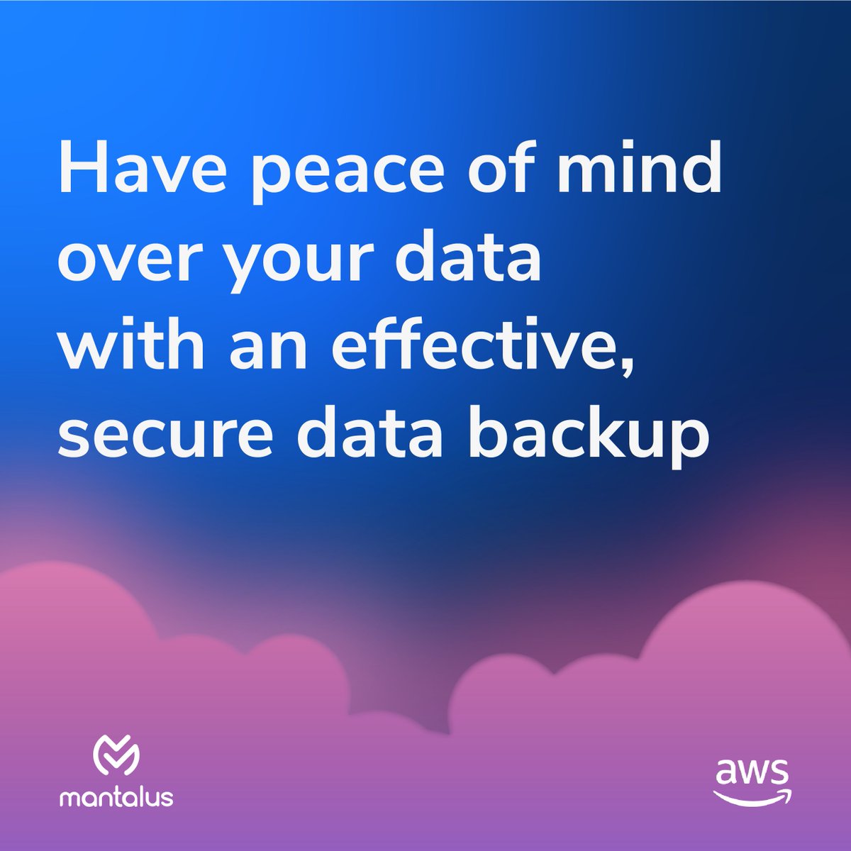 Backup is Boring. Full Stop. Next.

But… Backup is critical to ensure your organisations systems are protected from data loss, corruption, ransomware attack or just accidental deletion.

Explore Backup As A Service with Mantalus Data Bunker: mantalus.com

#aws #amazon