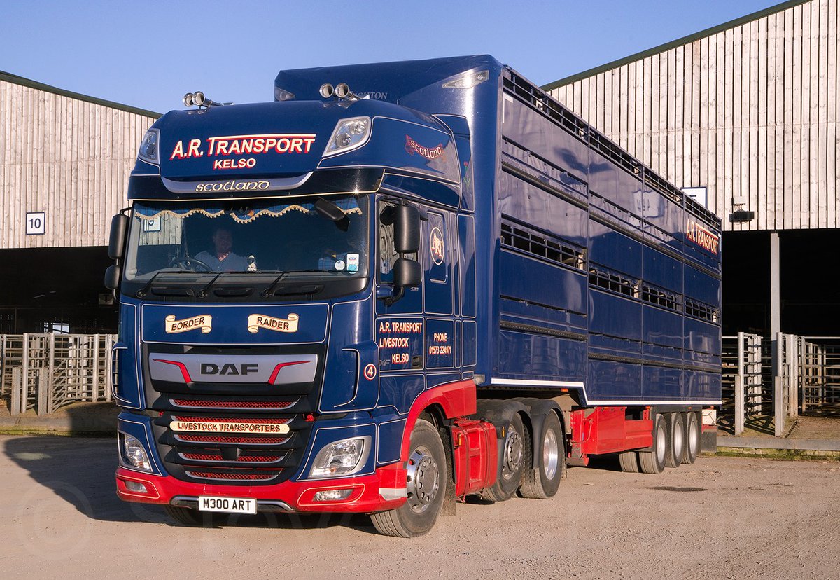 A R Transport's Professional 4 Deck Livestock Transporter spotted at Stirling Auction Mart.

📷by Steven Crozier

#houghtonparkhouse #livestock #livestocktransport #livestocktrailer #livestockhaulage #livestocktransportation #ARTransport <a href="/DAFTrucksUK/">DAF Trucks UK 🇬🇧</a>