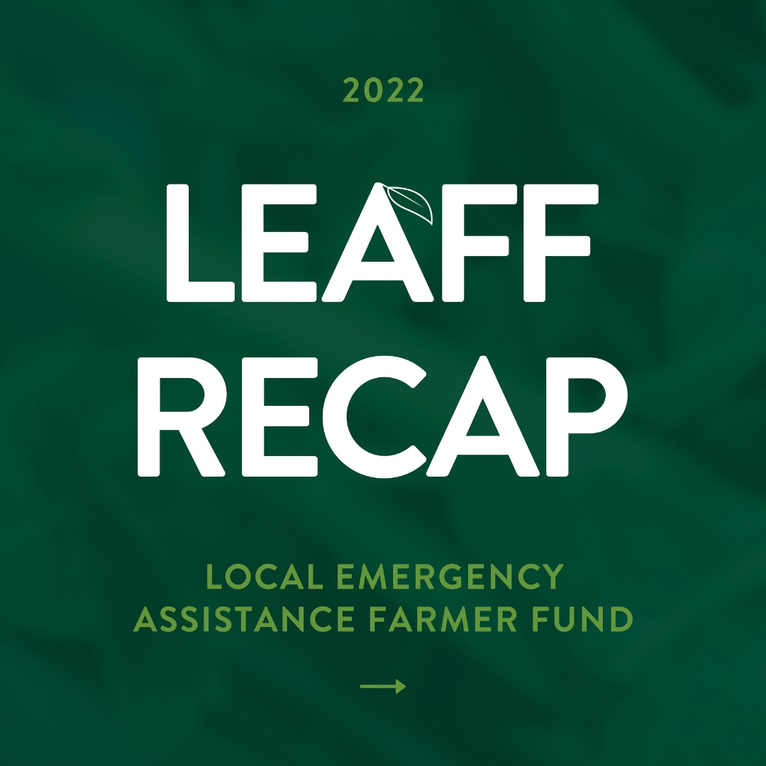 The LEAFF program not only helps farmers to continue their farming business but more importantly, it helps communities to have fresh healthy choices without having to break the bank. Why limit something that brings value to the greater good?' ⁣ -Say Vang, 2022 LEAFF Farmer⁣ 🧵