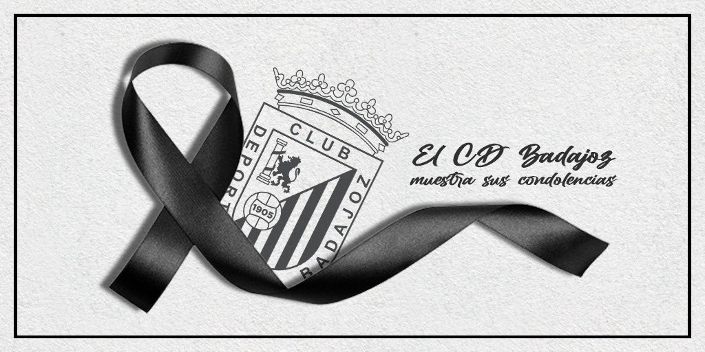 CDBadajoz's tweet photo. Hemos recibido la triste noticia del fallecimiento de Felipe, joven abonado del club, que ha fallecido en accidente de tráfico. 

Enviamos todo nuestro ánimo y afecto a familiares y amigos. 
#DEP ⚪️⚫️ https://t.co/WH7fRjTNjx