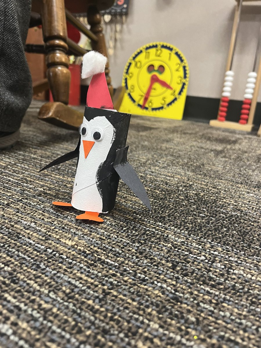 erin_ege's tweet photo. Maddox’s mom came and made penguin robots with our class today!! It was SO much fun!! @HumbleISD_EGE #egeglows https://t.co/eaEmDTwKaM