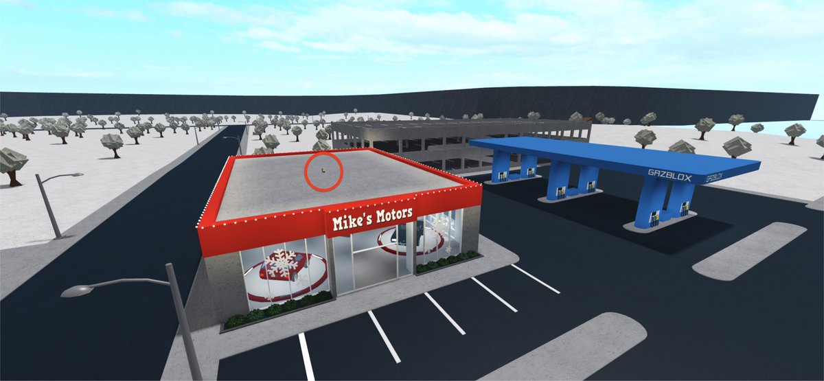 Basically Bloxburg 🎄 on Twitter "Elf 6 can be found on top of Mike’s