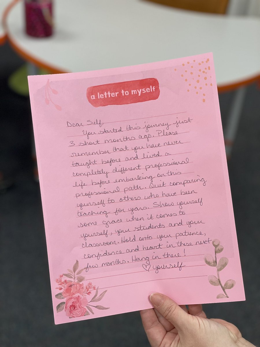 Nicole Cimo (@seemore_w_cimo) on Twitter photo Ending the semester writing letters to our new teachers and, just as importantly, ourselves 💗 Thank you educators for your willingness to be vulnerable and support one another 🫶🏼 <a href="/rrisdects/">Round Rock ISD Early Career Teacher Support</a> <a href="/rrisdpd/">RRISD Professional Development</a> Ending the semester writing letters to our new teachers and, just as importantly, ourselves 💗 Thank you educators for your willingness to be vulnerable and support one another 🫶🏼 <a href="/rrisdects/">Round Rock ISD Early Career Teacher Support</a> <a href="/rrisdpd/">RRISD Professional Development</a>