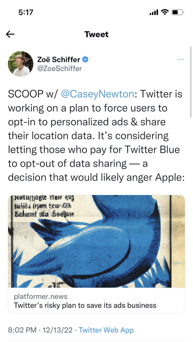 Privacy for me but not for thee