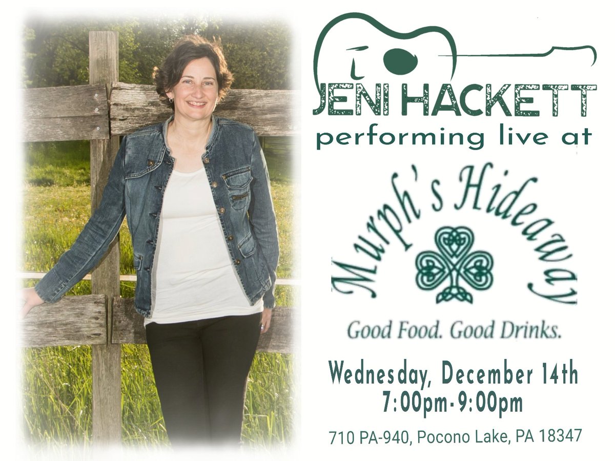 Tonight!
#JeniHackettMusic #AcousticMusic #CountryMusic #OriginalMusic