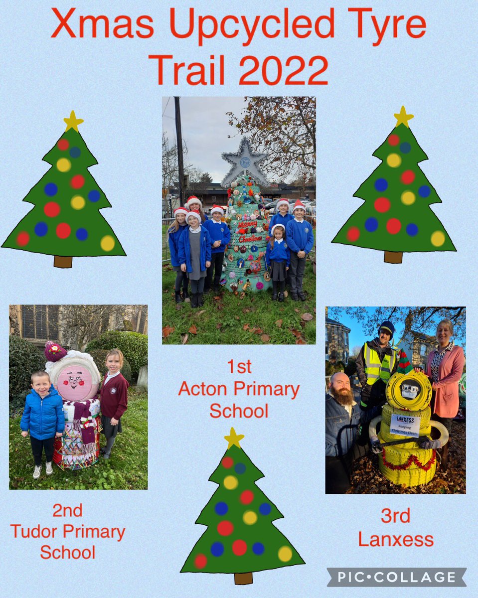Xmas Upcycled Tyre Trail 2022 Winners <a href="/SudburyTC/">Sudbury Town Council</a> <a href="/TownOfSudbury/">Sudbury, Suffolk</a> @BaberghDistrict <a href="/LANXESS/">LANXESS</a> <a href="/SFPTomMalina/">Tom Malina</a> <a href="/SFPSudbury/">Suffolk Free Press</a>