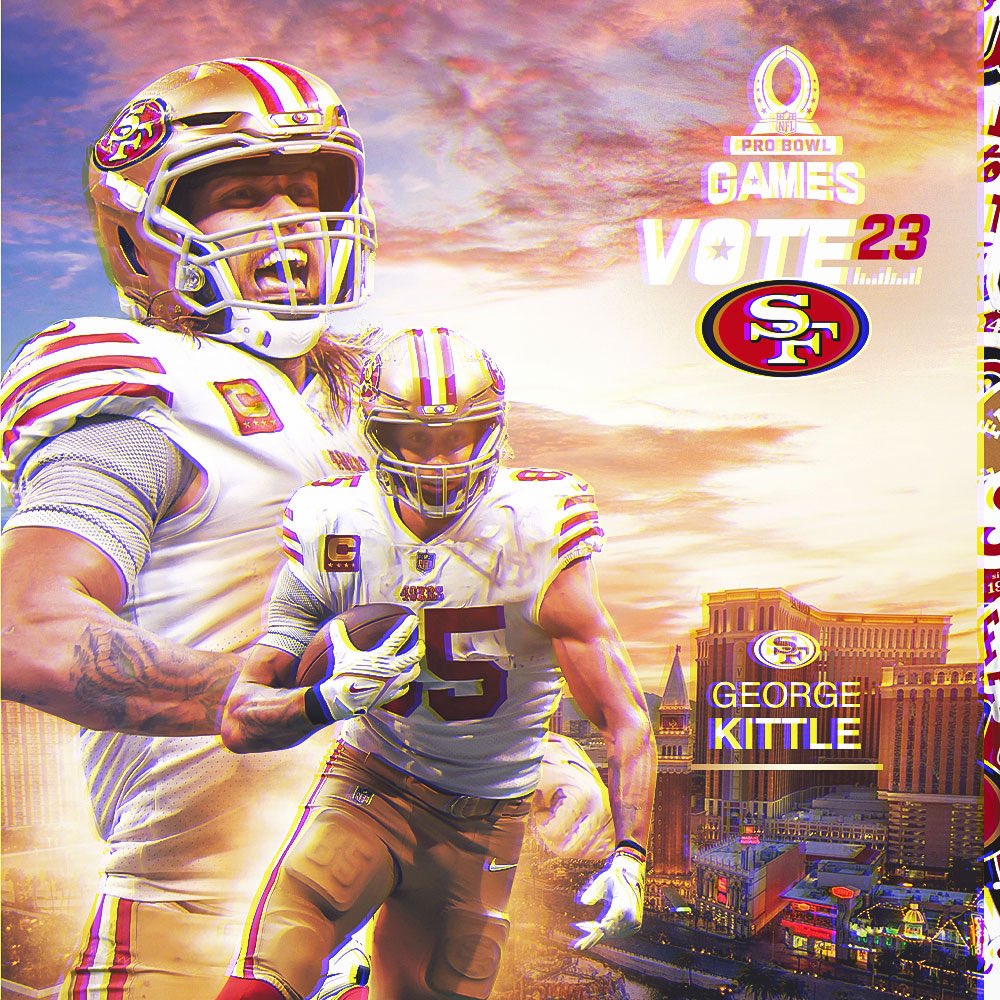 1 RT counts as 2 votes!! Let’s go faithful we comin for Vegas! 🤙🏻RT RT RT! #ProBowlVote  + @gkittle46