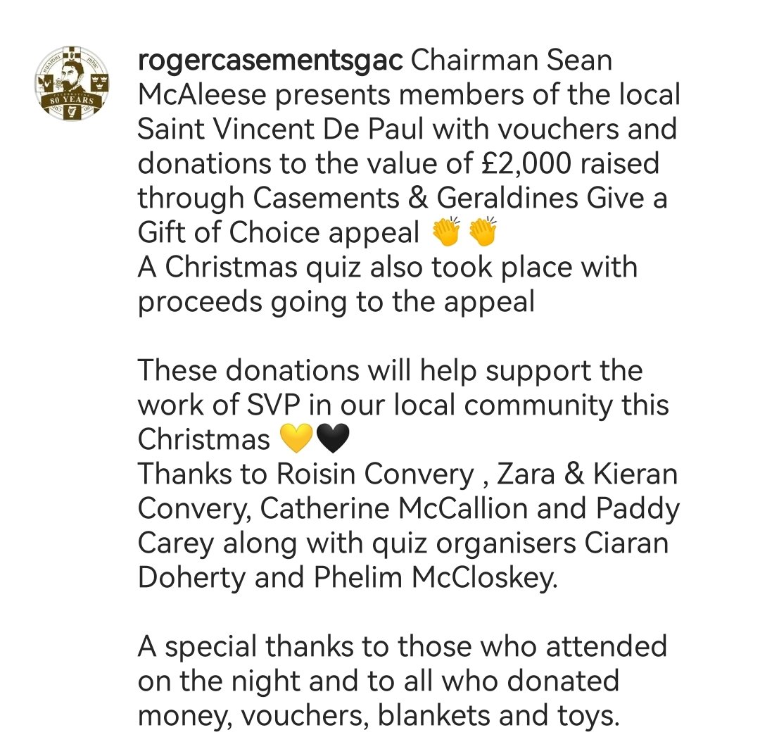Roger Casements GAC tweet media