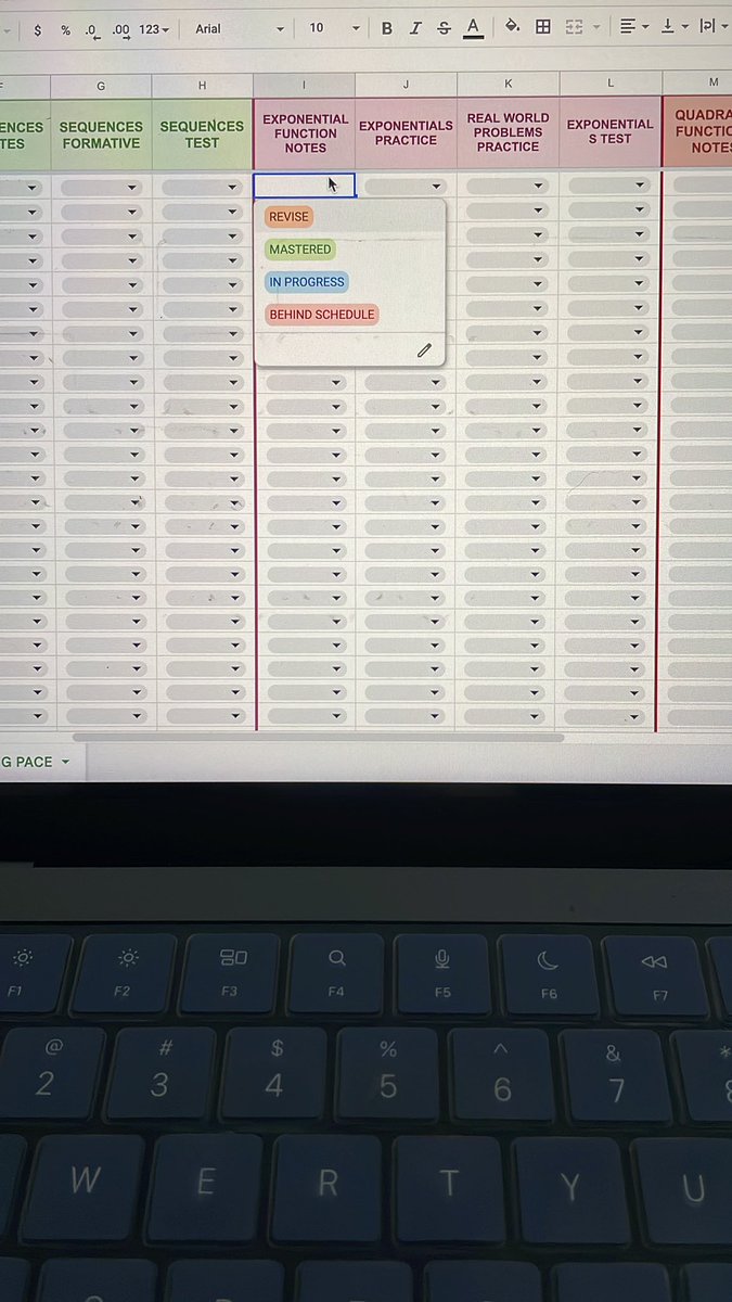 ms_jess_aye's tweet photo. Inspired by @modernclassproj to try something new next semester in Algebra 1. I’m excited ❤️ #selfpaced #masterybased #learning https://t.co/B4nxqp9V7N