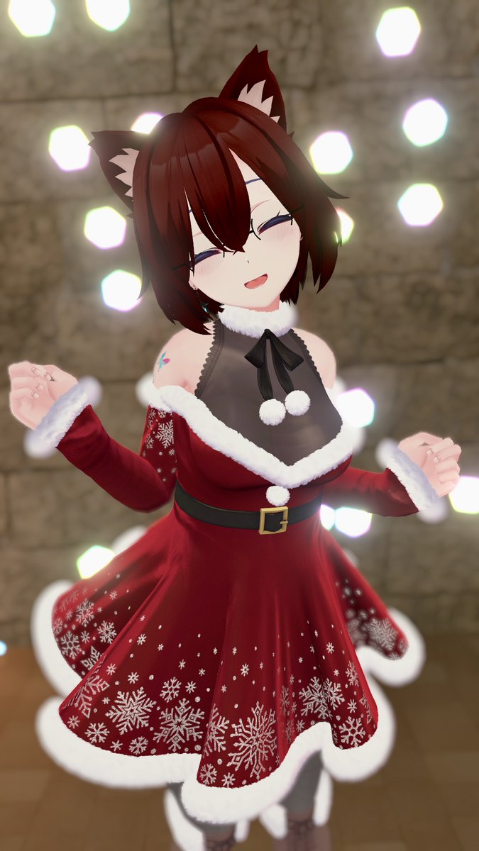 Az_VRC's tweet photo. T'is the season 🎄🦋 https://t.co/td50v9cDRB