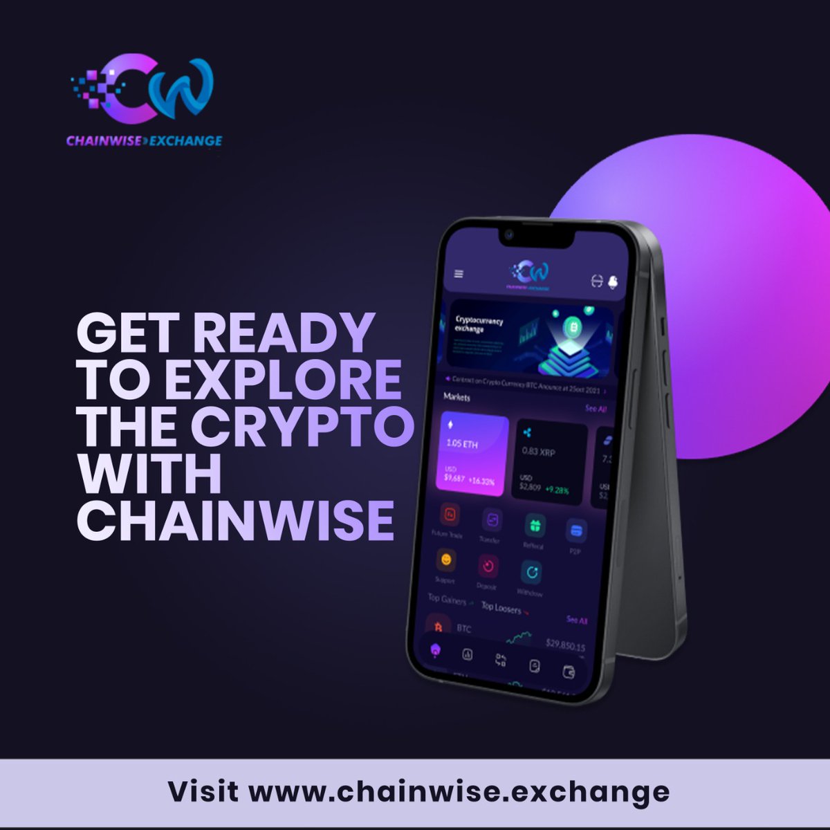 ChainwiseExc's tweet photo. "Crypto is not just a technology, it's a movement"
We build crypto products that are simple, elegant, and secure. Whether you are an individual or an institution. we want to help you buy, sell and store Cryptocurrency.

🌐https://t.co/esp8ZIXcf2 https://t.co/iY7JK53Cip