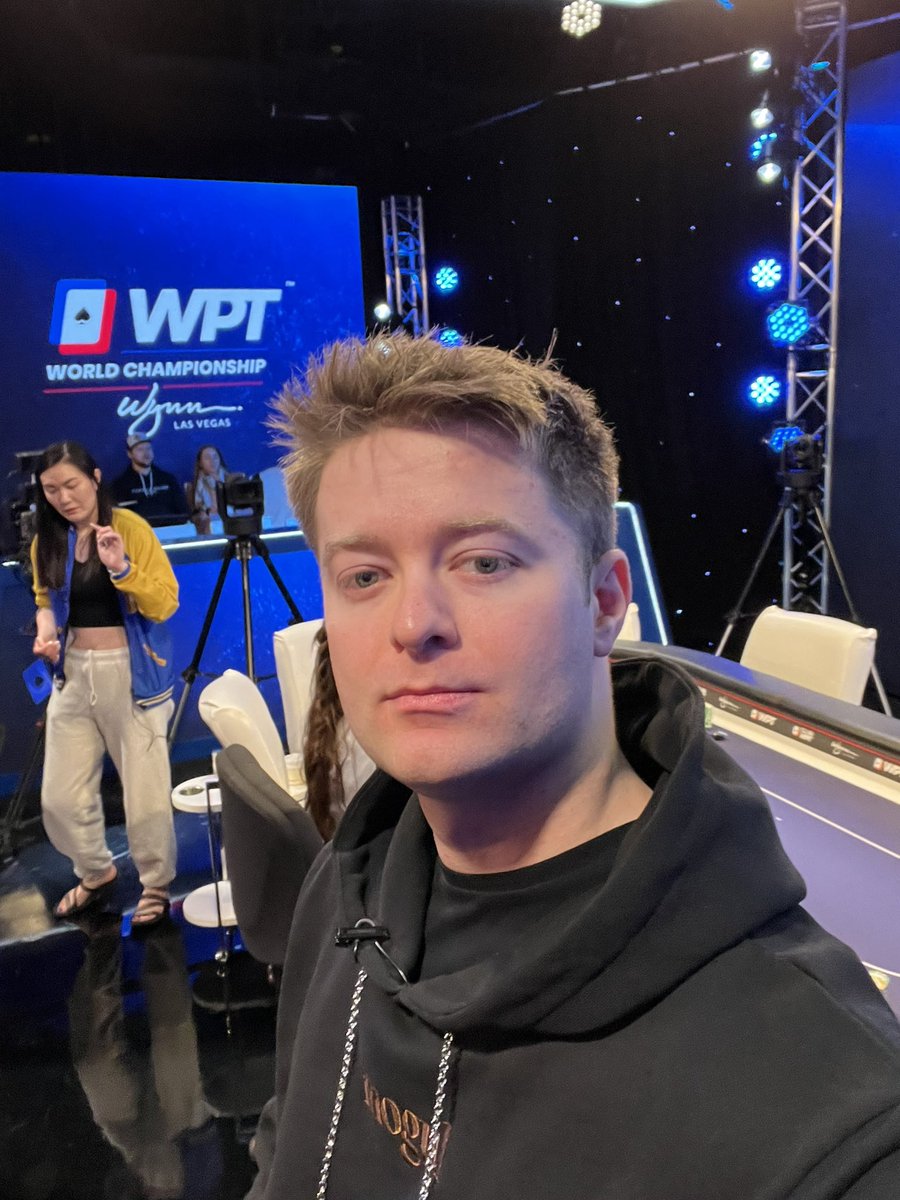 Playing in my first serious poker event hosted by @alexandrabotez ! Excited to try something else that I’m really not supposed to be good at. 😂 Wish me luck…