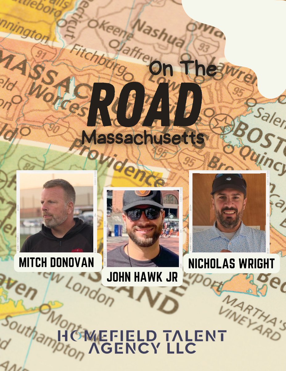 HOMEFIELD_LLC's tweet photo. ANNOUNCEMENT - 

Our guys are hitting the road! @CoachMitchDB, @JohnHawkJrHF, and @nicholaskrick will be on the hunt for talent in YOUR AREA!

12/15 Boston, MA
12/16 Worcester, MA
12/17 Pittsfield, MA
12/18 Andover, MA
12/19 Lowell, MA https://t.co/fURygpNC71